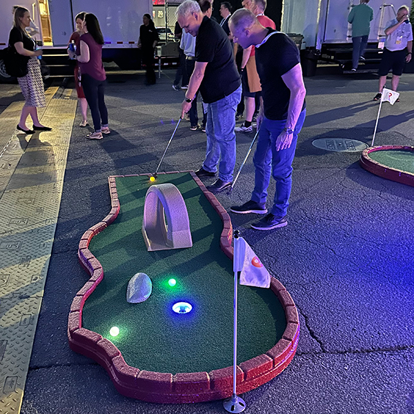 Portable Glow Golf